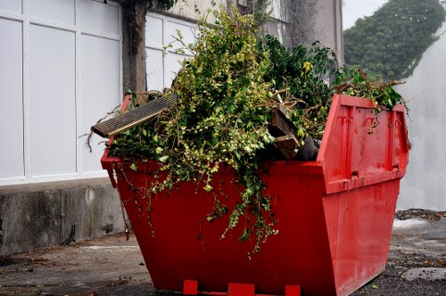 Eco-friendly waste management during flat clearance